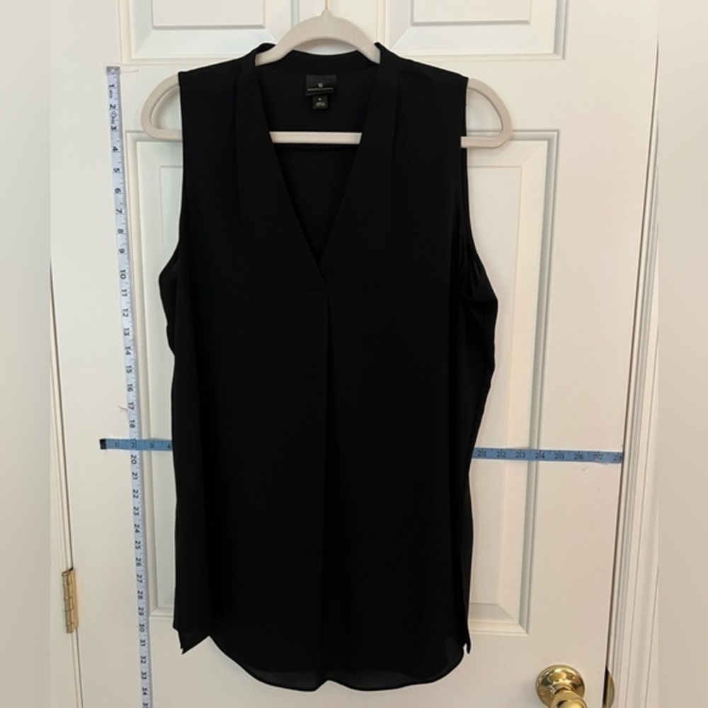 Worthington Black sleeveless top, Large